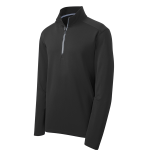 Sport-Tek Sport-Wick Textured 1/4-Zip Pullover.